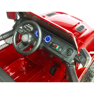 Džíp Speed rubican s 2.4G, náhonem 4x4, vínová metalíza Džíp Speed rubican s 2.4G, náhonem 4x4, vínová metalíza