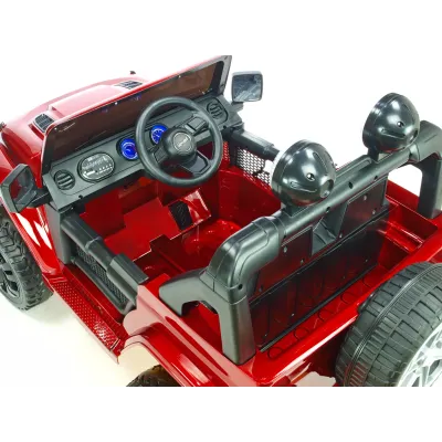 Džíp Speed rubican s 2.4G, náhonem 4x4, vínová metalíza Džíp Speed rubican s 2.4G, náhonem 4x4, vínová metalíza