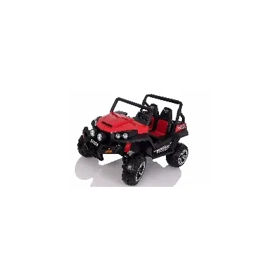 Elektrická bugina dvoumístná V-Twin 4x4, náhon 4 EVA kol, s 2.4G DO, FM, Mp3, TF, bluetooth, čalouněný sedák 57cm, červená Elektrická bugina dvoumístná V-Twin 4x4, náhon 4 EVA kol, s 2.4G DO, FM, Mp3, TF, bluetooth, čalouněný sedák 57cm, červená