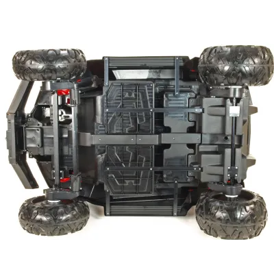Elektrická bugina dvoumístná V-Twin 4x4, náhon 4 EVA kol, s 2.4G DO, FM, Mp3, TF, bluetooth, čalouněný sedák 57cm, červená Elektrická bugina dvoumístná V-Twin 4x4, náhon 4 EVA kol, s 2.4G DO, FM, Mp3, TF, bluetooth, čalouněný sedák 57cm, červená