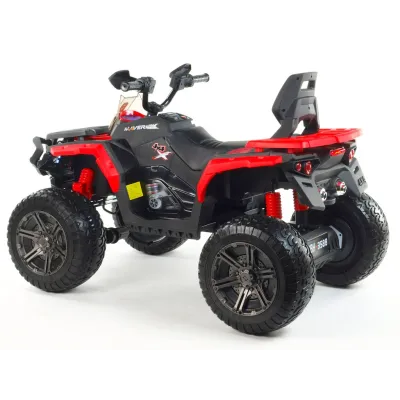 Elektrická čtyřkolka Maverick 4x4, červená Elektrická čtyřkolka Maverick 4x4, červená