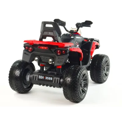 Elektrická čtyřkolka Maverick 4x4, červená Elektrická čtyřkolka Maverick 4x4, červená