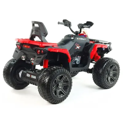 Elektrická čtyřkolka Maverick 4x4, červená Elektrická čtyřkolka Maverick 4x4, červená