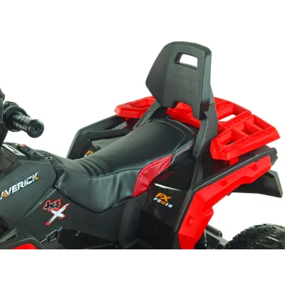 Elektrická čtyřkolka Maverick 4x4, červená Elektrická čtyřkolka Maverick 4x4, červená