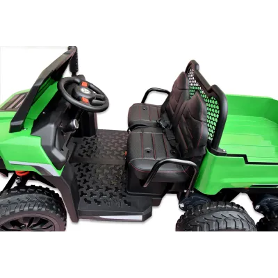 Elektrické autíčko Kipper s 2,4G, dvoumístný, 24V/7Ah, motory 4x 200W, červený Elektrické autíčko Kipper s 2,4G, dvoumístný, 24V/7Ah, motory 4x 200W, červený