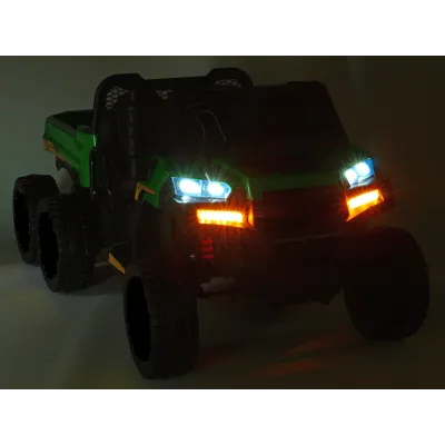 Elektrické autíčko Kipper s 2,4G, dvoumístný, 24V/7Ah, motory 4x 200W, červený Elektrické autíčko Kipper s 2,4G, dvoumístný, 24V/7Ah, motory 4x 200W, červený