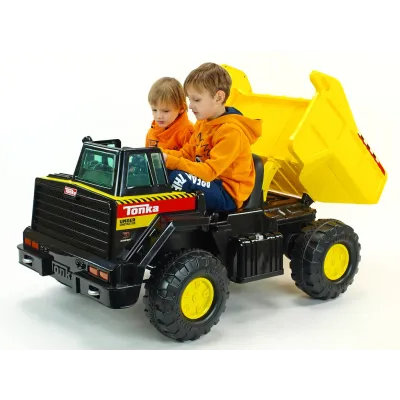 Elektrické auto dvoumístný veliký nákladní Dumper, s vyklápěcí korbou, 2 veliké motory 12V Elektrické auto dvoumístný veliký nákladní Dumper, s vyklápěcí korbou, 2 veliké motory 12V