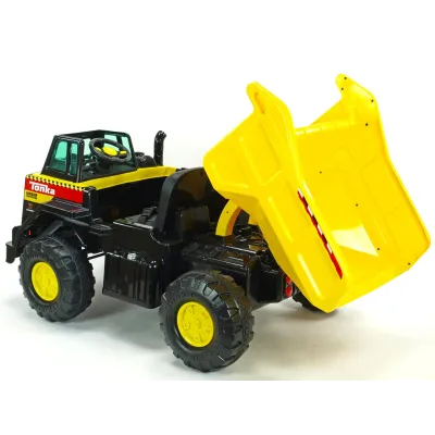Elektrické auto dvoumístný veliký nákladní Dumper, s vyklápěcí korbou, 2 veliké motory 12V Elektrické auto dvoumístný veliký nákladní Dumper, s vyklápěcí korbou, 2 veliké motory 12V