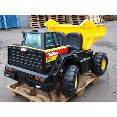 Elektrické auto dvoumístný veliký nákladní Dumper, s vyklápěcí korbou, 2 veliké motory 12V Elektrické auto dvoumístný veliký nákladní Dumper, s vyklápěcí korbou, 2 veliké motory 12V