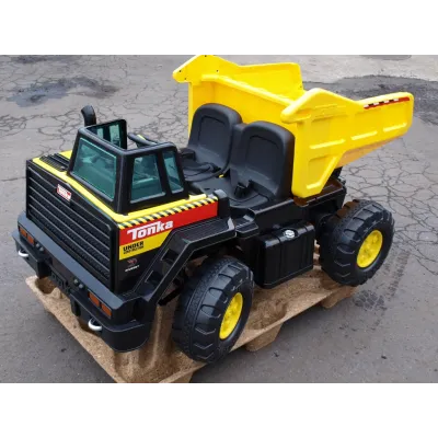 Elektrické auto dvoumístný veliký nákladní Dumper, s vyklápěcí korbou, 2 veliké motory 12V Elektrické auto dvoumístný veliký nákladní Dumper, s vyklápěcí korbou, 2 veliké motory 12V