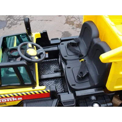 Elektrické auto dvoumístný veliký nákladní Dumper, s vyklápěcí korbou, 2 veliké motory 12V Elektrické auto dvoumístný veliký nákladní Dumper, s vyklápěcí korbou, 2 veliké motory 12V