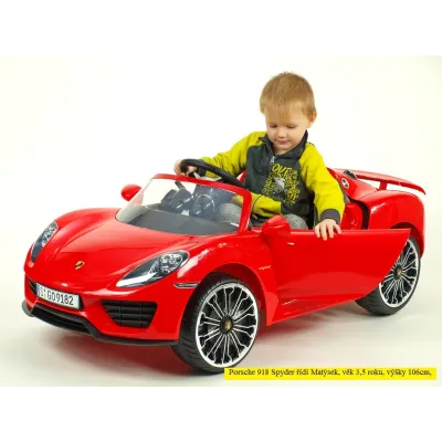 Elektrické auto Porsche 918 Spyder s 2,4G, Elektrické auto Porsche 918 Spyder s 2,4G,