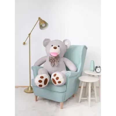 Velký plyšový medvěd Amigo 130 cm šedý Velký plyšový medvěd Amigo 130 cm šedý