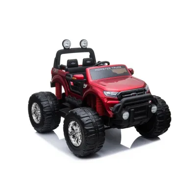 Elektrický džíp Ford Ranger Monster Truck 4x4, EVA kola, 2,4G DO, bluetooth, FM, USB, TF, otvíracími dveřmi, kapotou, čelem, ča Elektrický džíp Ford Ranger Monster Truck 4x4, EVA kola, 2,4G DO, bluetooth, FM, USB, TF, otvíracími dveřmi, kapotou, čelem, ča