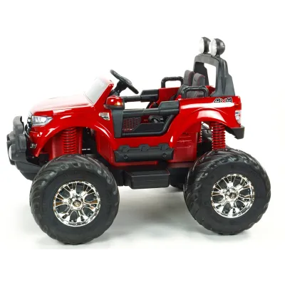 Elektrický džíp Ford Ranger Monster Truck 4x4, EVA kola, 2,4G DO, bluetooth, FM, USB, TF, otvíracími dveřmi, kapotou, čelem, ča Elektrický džíp Ford Ranger Monster Truck 4x4, EVA kola, 2,4G DO, bluetooth, FM, USB, TF, otvíracími dveřmi, kapotou, čelem, ča