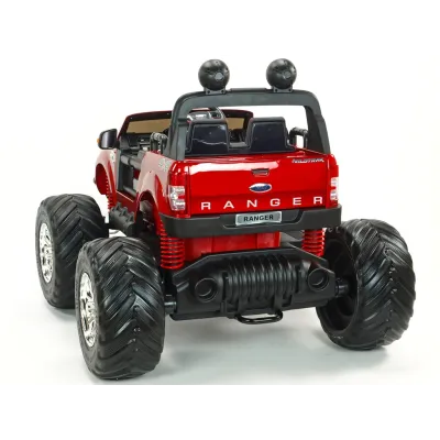 Elektrický džíp Ford Ranger Monster Truck 4x4, EVA kola, 2,4G DO, bluetooth, FM, USB, TF, otvíracími dveřmi, kapotou, čelem, ča Elektrický džíp Ford Ranger Monster Truck 4x4, EVA kola, 2,4G DO, bluetooth, FM, USB, TF, otvíracími dveřmi, kapotou, čelem, ča