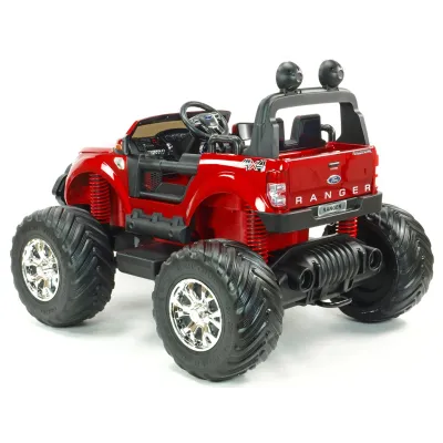 Elektrický džíp Ford Ranger Monster Truck 4x4, EVA kola, 2,4G DO, bluetooth, FM, USB, TF, otvíracími dveřmi, kapotou, čelem, ča Elektrický džíp Ford Ranger Monster Truck 4x4, EVA kola, 2,4G DO, bluetooth, FM, USB, TF, otvíracími dveřmi, kapotou, čelem, ča
