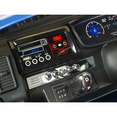 Elektrický džíp Ford Ranger Monster Truck 4x4, EVA kola, 2,4G DO, bluetooth, FM, USB, TF, otvíracími dveřmi, kapotou, čelem, ča Elektrický džíp Ford Ranger Monster Truck 4x4, EVA kola, 2,4G DO, bluetooth, FM, USB, TF, otvíracími dveřmi, kapotou, čelem, ča