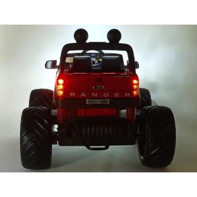 Elektrický džíp Ford Ranger Monster Truck 4x4, EVA kola, 2,4G DO, bluetooth, FM, USB, TF, otvíracími dveřmi, kapotou, čelem, ča Elektrický džíp Ford Ranger Monster Truck 4x4, EVA kola, 2,4G DO, bluetooth, FM, USB, TF, otvíracími dveřmi, kapotou, čelem, ča