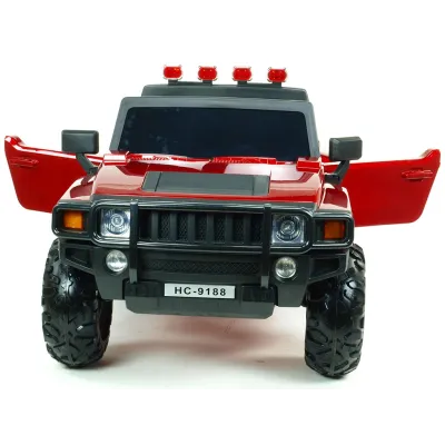 Elektrický džíp Hummer Simba, červený Elektrický džíp Hummer Simba, červený