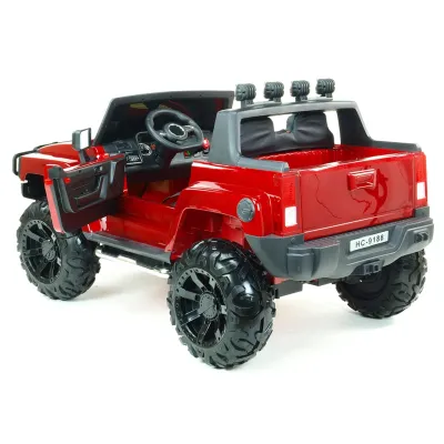 Elektrický džíp Hummer Simba, červený Elektrický džíp Hummer Simba, červený