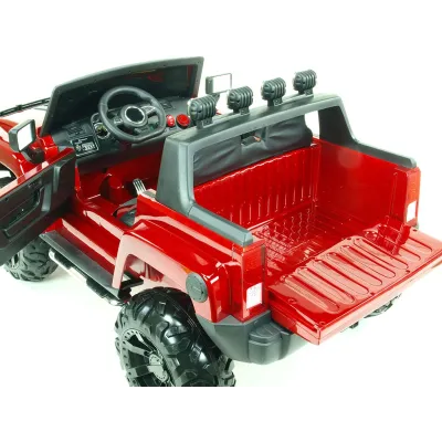 Elektrický džíp Hummer Simba, červený Elektrický džíp Hummer Simba, červený
