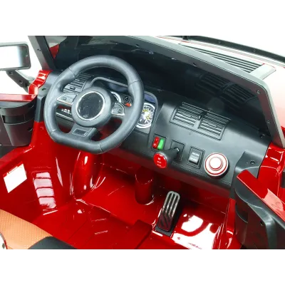 Elektrický džíp Hummer Simba, červený Elektrický džíp Hummer Simba, červený