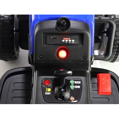Elektrický Rozkošný traktor s funkční nakládací lžící, 2,4G, zelený Elektrický Rozkošný traktor s funkční nakládací lžící, 2,4G, zelený