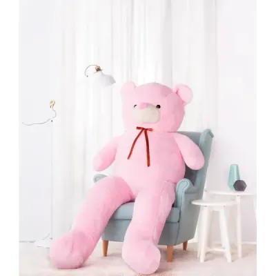 Velký plyšový medvěd VALOR 200 cm růžový