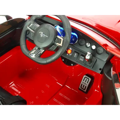 Ford Mustang GT s 2.4G, 24V, lakovaný červený Ford Mustang GT s 2.4G, 24V, lakovaný červený