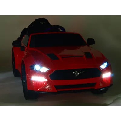 Ford Mustang GT s 2.4G, 24V, lakovaný červený Ford Mustang GT s 2.4G, 24V, lakovaný červený