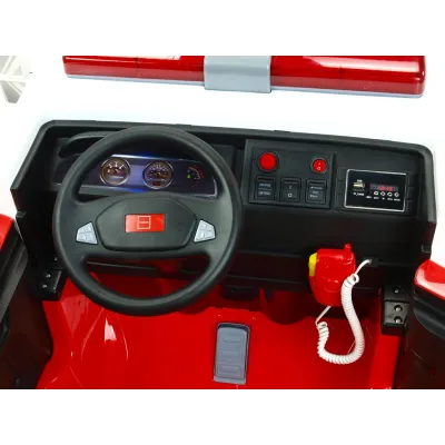 Hasičský bus USA s 2,4G, 4x4, dvoumístný, s hasičskou výbavou Hasičský bus USA s 2,4G, 4x4, dvoumístný, s hasičskou výbavou
